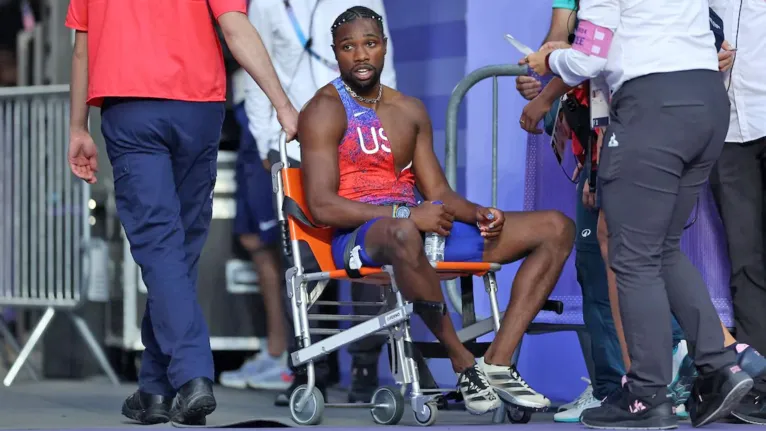 Noah Lyles se sentiu mal após a prova