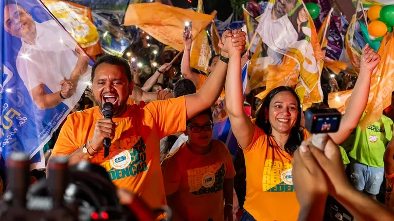 Dr. Rener (PRD) foi eleito prefeito de Redenção, junto com a vice Renata Rocha (PL).