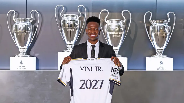 Vini Jr se valoriza mais a cada temporada pelo Real Madrid