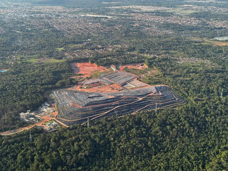 Aterro de Marituba recebe lixo coletado nos municípios de Belém, Ananindeua e Marituba