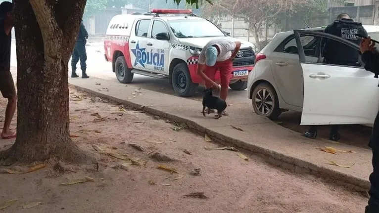 Polícia Militar foi acionada e padrasto foi preso em flagrante