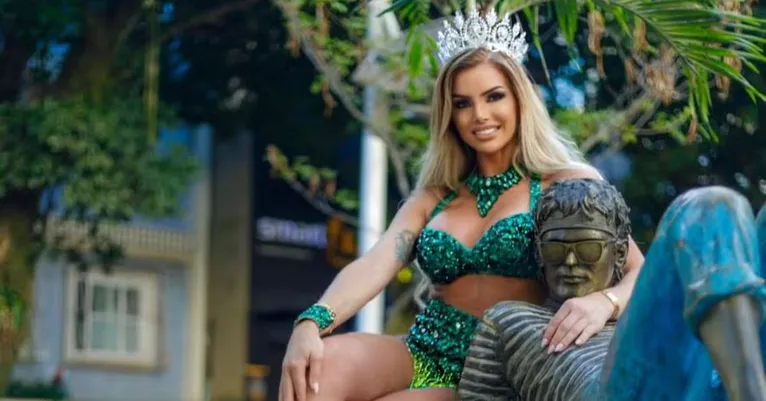 Thalita Zampirolli está a todo o vapor com a preparação de seu corpo para o Carnaval 2025.