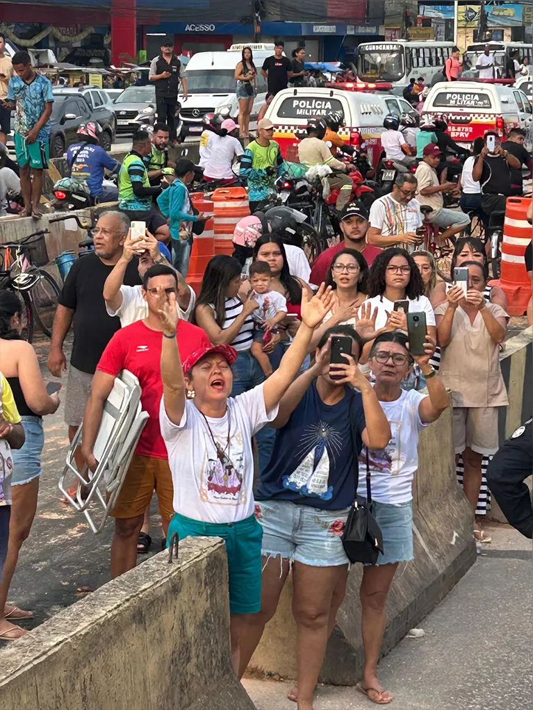 Fé e devoção lotaram as ruas da Região Metropolitana de Belém.