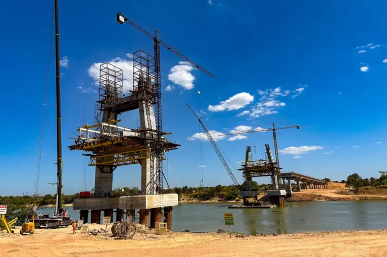 Veja como está ficando a nova ponte sobre o rio Itacaiúnas!