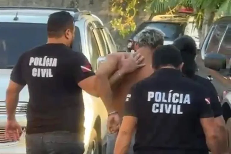 Ele foi preso de forma preventiva pela Polícia Civil do Pará.