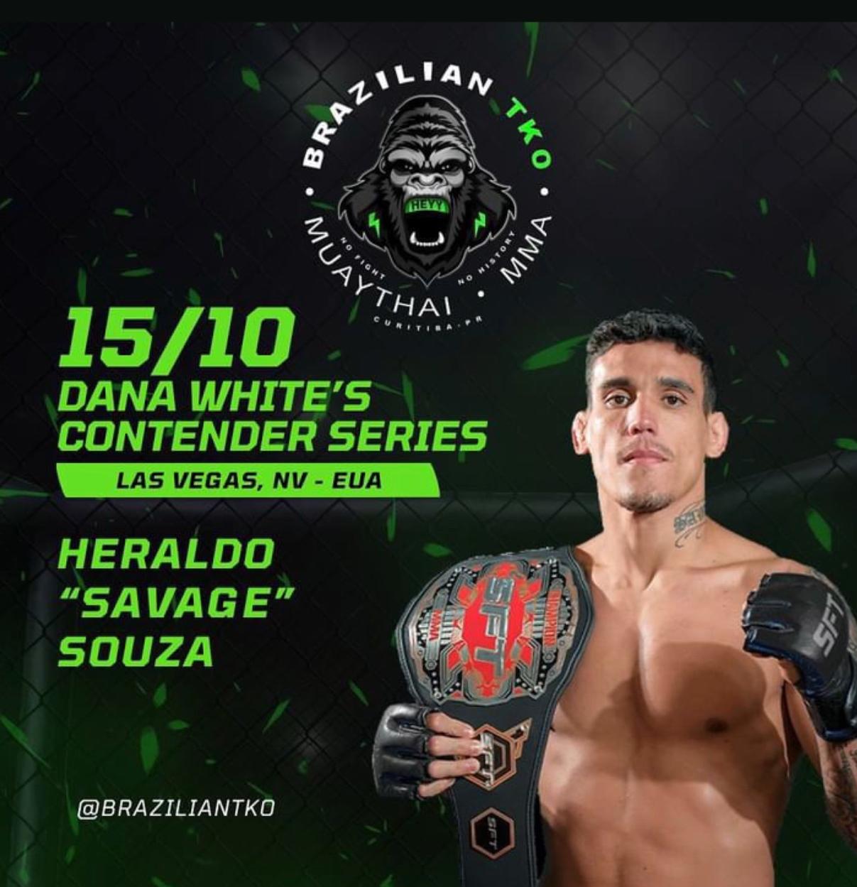 Lutador paraense vai lutar por contrato com o UFC