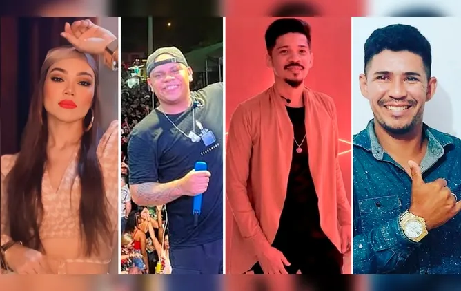 Os artistas Rhuanna Ly, DJ Maestro Nilson, banda KBÇA Vok e Léo Nicácio prometem agitar a noite do réveillon marabaense.