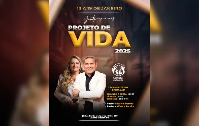 Catedral da Família reúne 7 mil pessoas em Projeto de Vida