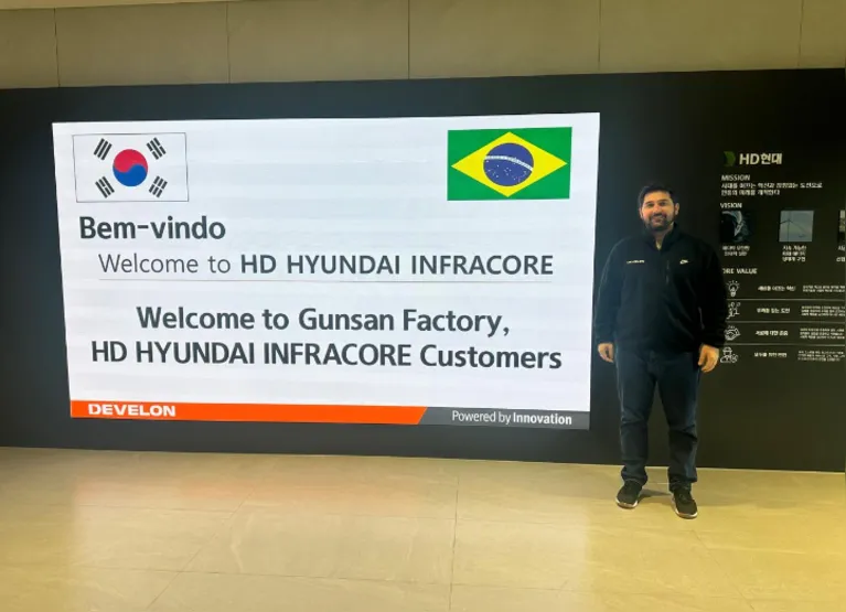 Zucatelli Brasil visitou a Develon na Coreia do Sul