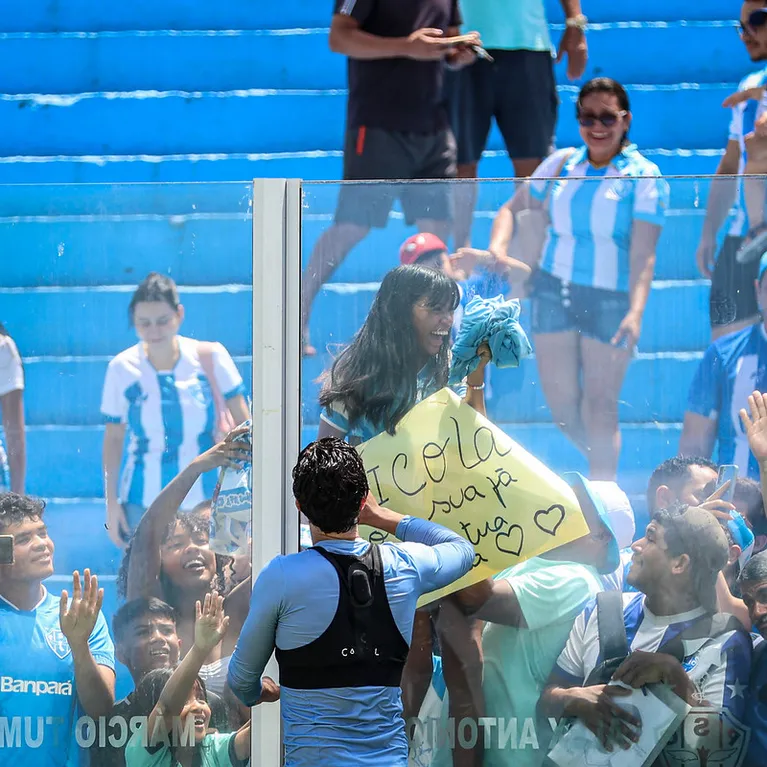 Tempos distintos marcam treino aberto do Paysandu na Curuzu