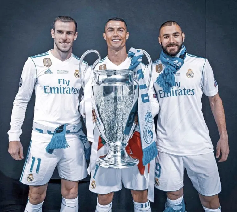 Bale, Cristiano e Benzema conquistaram quatro Champions League juntos