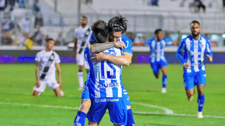 No jogo que, praticamente, garantiu o Papão na Segundona, Borasi fez gol e deu assistência na vitória sobre a Ponte Preta