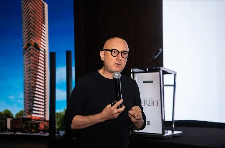 O expert Romeo Busarello trouxe uma inspiradora palestra aos convidados do meeting.