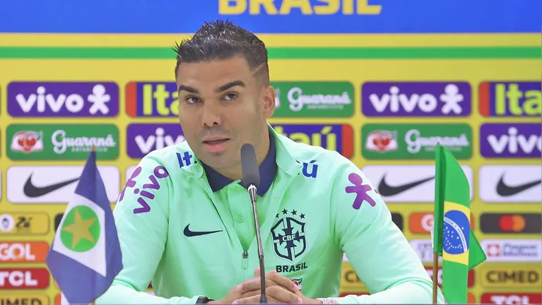 Casemiro pode voltar a ser o principal nome da Seleção, na ausência de Neymar, que só volta em 2025