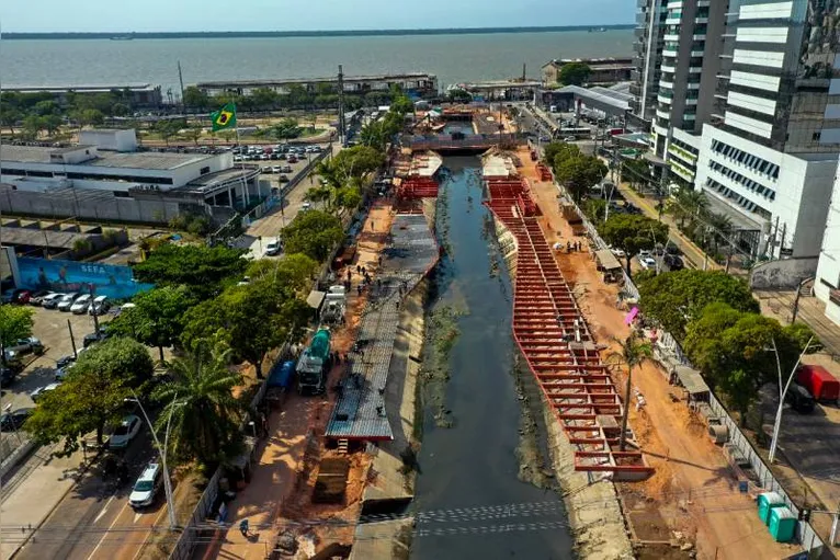 Obras na Doca: trânsito terá mudanças a partir de amanhã