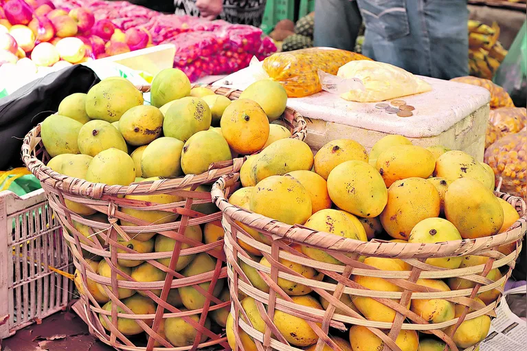 Conforme os feirantes, a procura por frutas da estação vem crescendo significativamente.