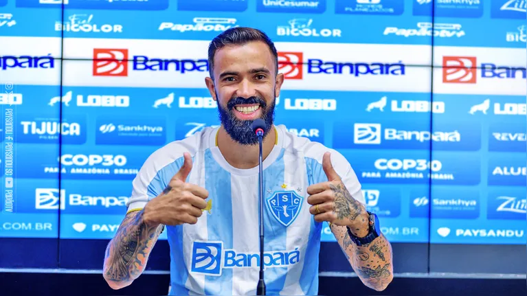 Matheus Vargas revela motivação para jogar pelo Paysandu