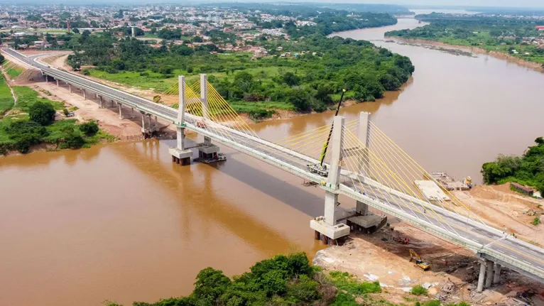 Nova ponte, construída com tecnologia estaiada, interliga os núcleos Cidade Nova e Nova Marabá em um novo ponto da cidade