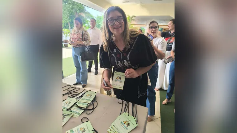 Professora Tânia é de Redenção e foi convidada a palestrar no evento em Macapá (AP)