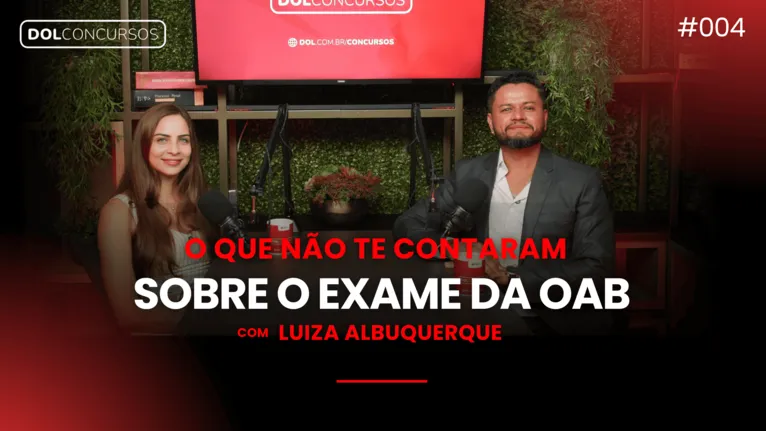 Luiza Albuquerque e Geomar Brito após gravaçao do novo EP dDOL Concursos.