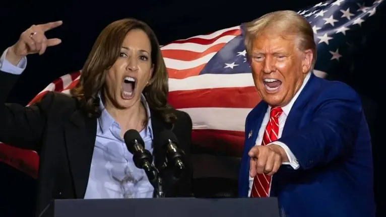 Democrata Kamala Harris e o republicano Donald Trump ganharam o apoio de dezenas de celebridades e artistas