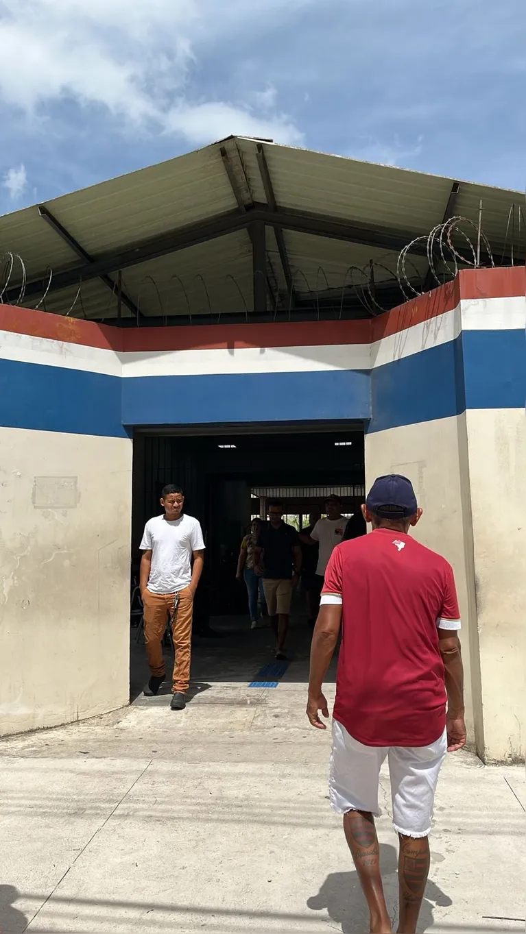 Escola Jarbas Passarinho, no bairro do Marco, em Belém.