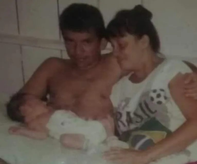 Laurinha perdeu o marido para a AIDS em 1995