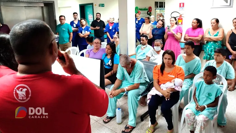 A iniciativa integra as ações de humanização do hospital, que visam proporcionar acolhimento aos pacientes e seus familiares durante o período de internação.