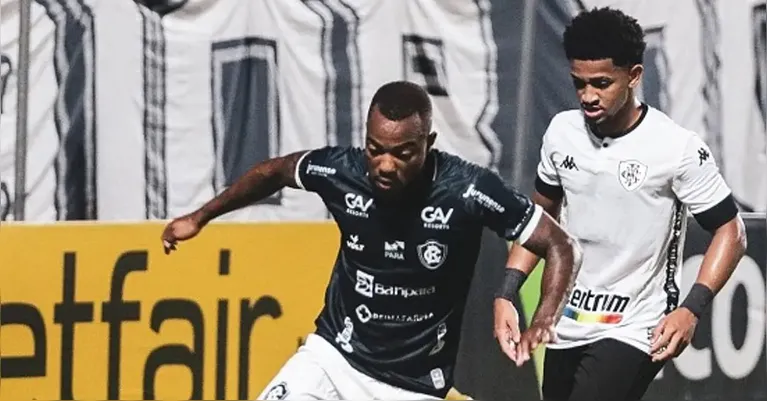 Warley foi o autor do gol da vitória do Botafogo sobre o Remo, pela Série B de 2021.