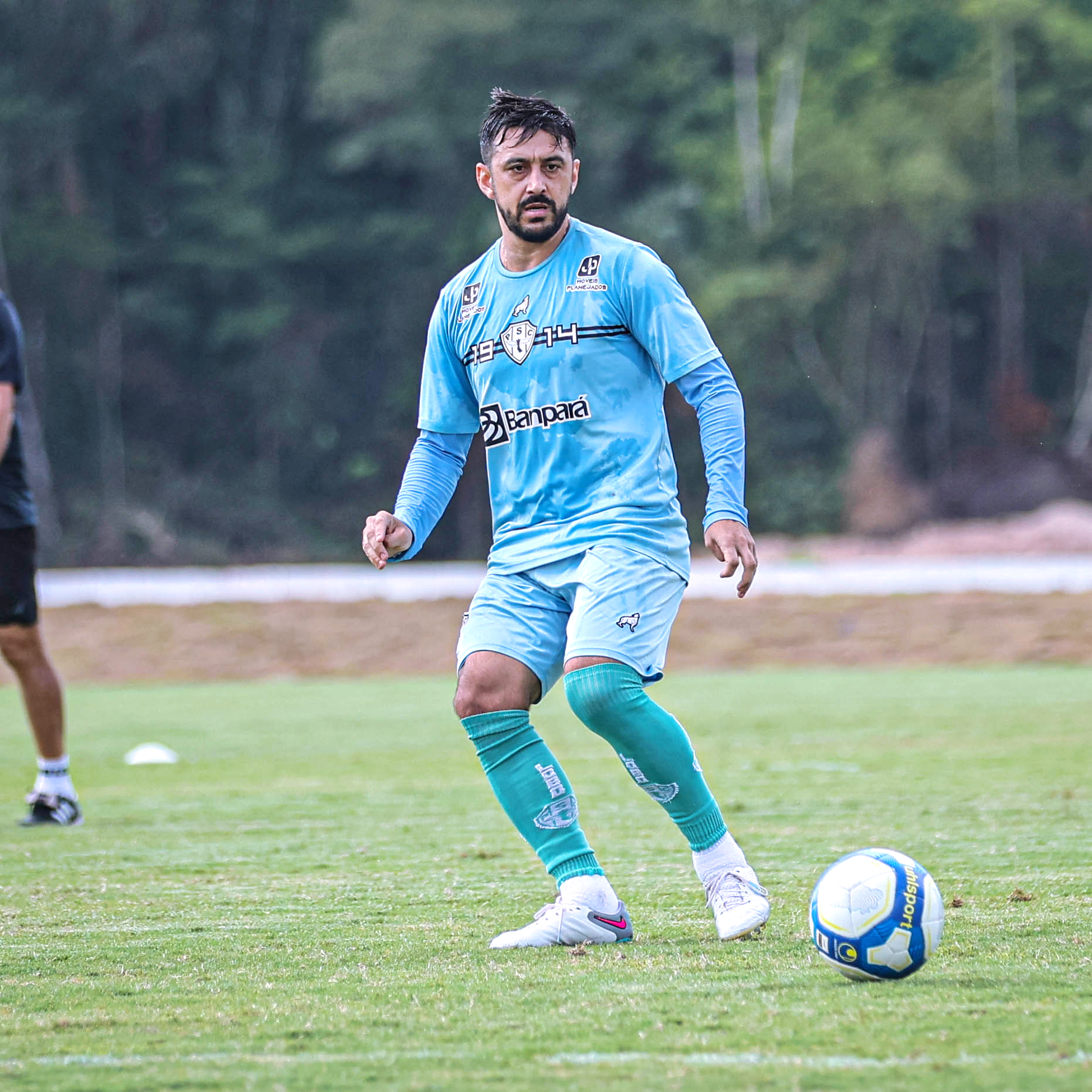 Robinho em treino no CT do Paysandu