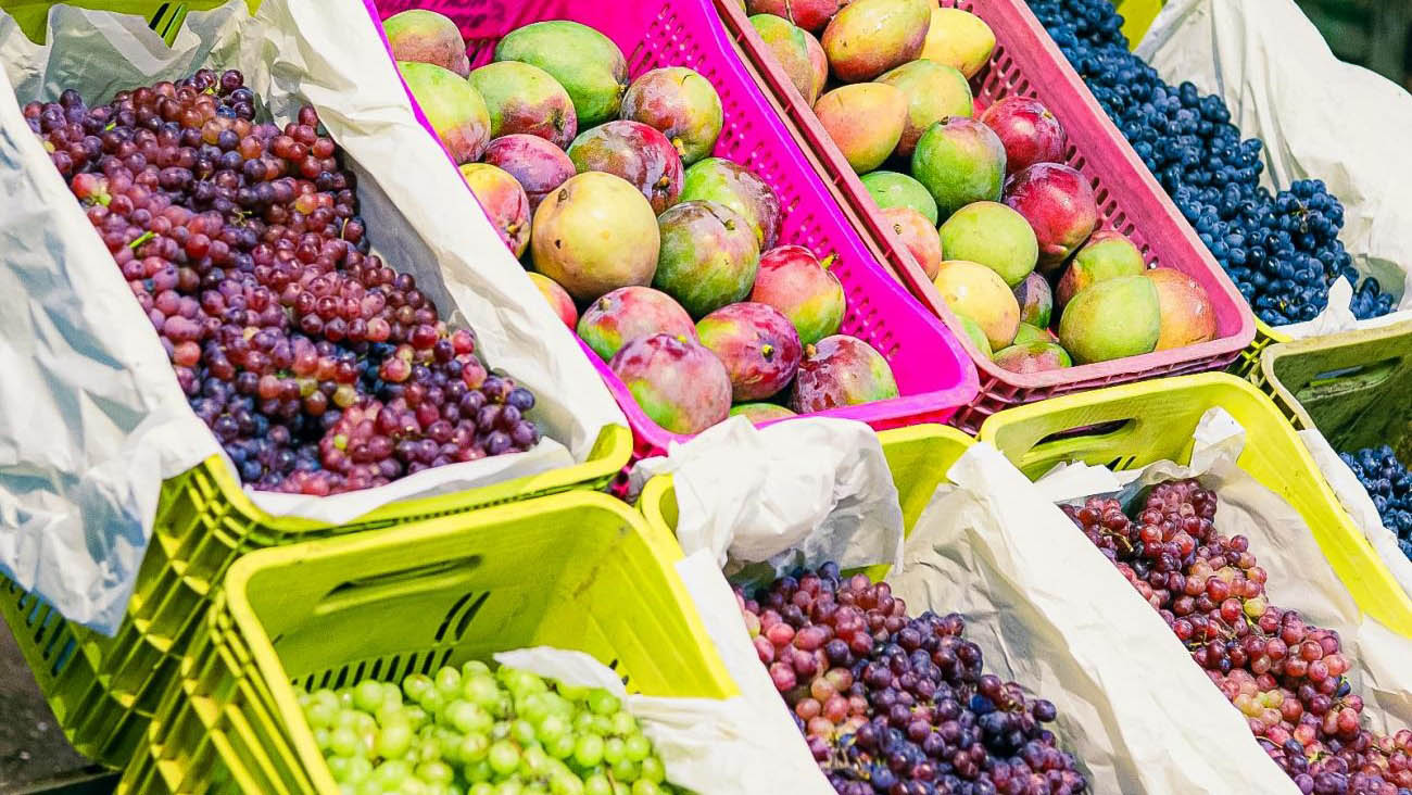 Varejão terá uma variedade de frutas, inclusive, natalinas