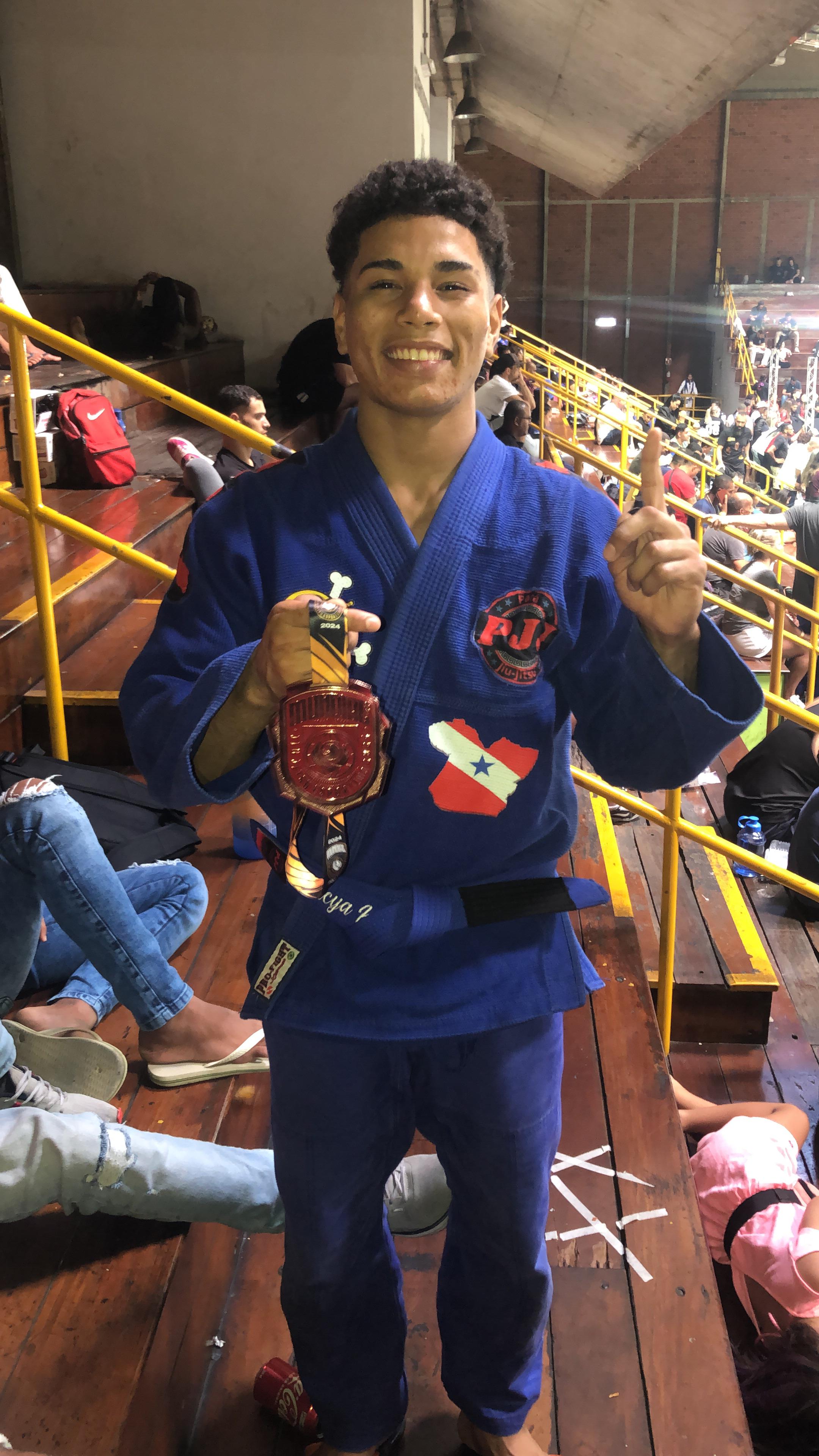 Atleta paraense é ouro em torneio de jiu-jitsu em SP