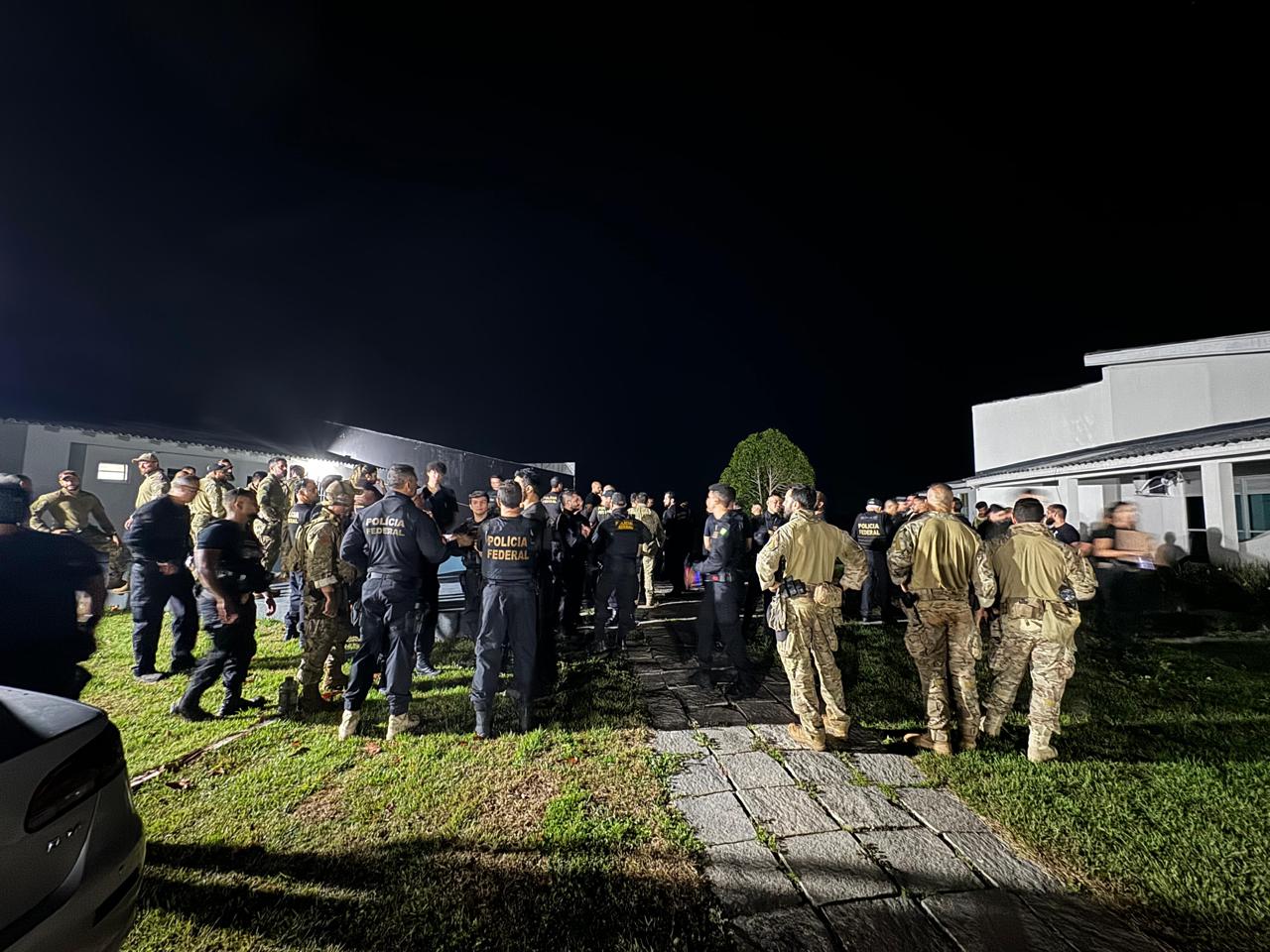 Dezenas de agentes da Polícia Federal atuaram na Operação Cobiça