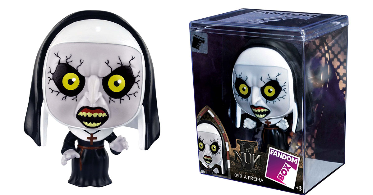 Fandom Box traz boneco aterrorizante de ‘A Freira’ para o Halloween