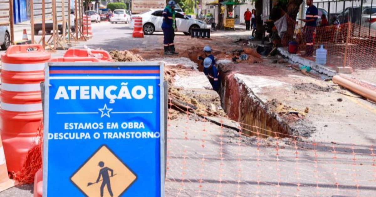 Obras na Doca vão interditar parte da via e adjacências a partir deste sábado (23)