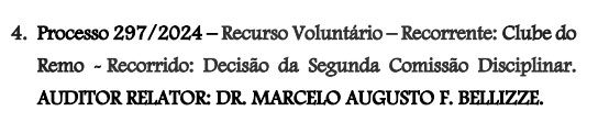 Recurso do Clube do Remo será julgado no pleno do STJD