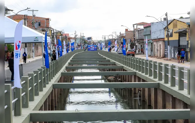 O canal da Gentil é um dos 12 canais secundários que faz parte da bacia do Tucunduba