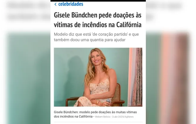 Tuca Andrada manda Gisele Bündchen ir à merda