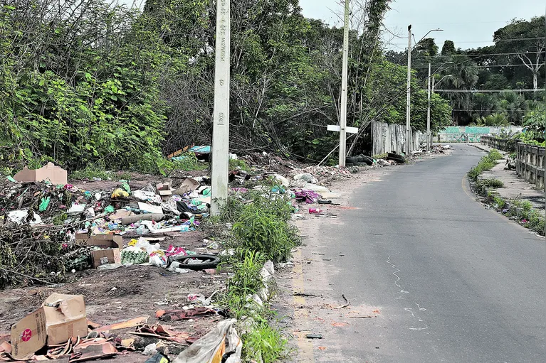 Moradores de Ananindeua relatam problemas graves com lixo acumulado nas ruas, afetando a saúde e o bem-estar da comunidade.