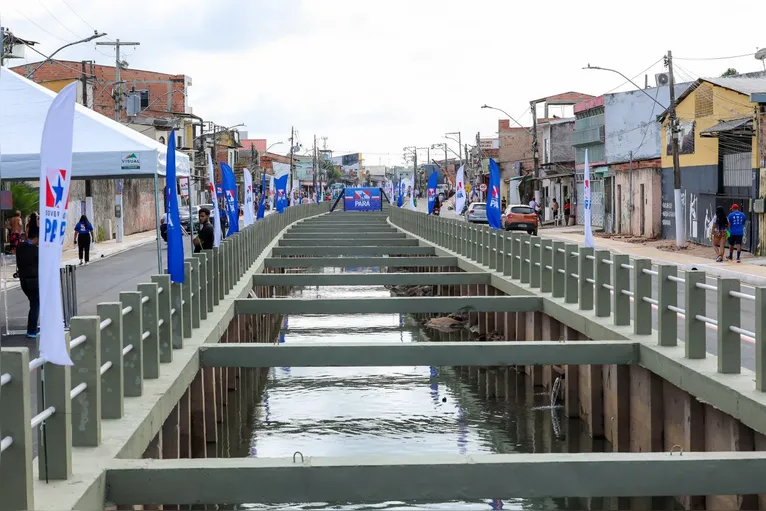 O canal da Gentil é um dos 12 canais secundários que faz parte da bacia do Tucunduba