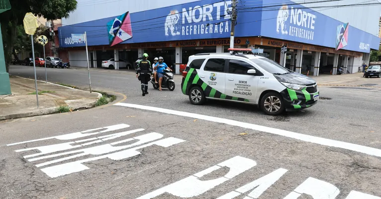 Rua Avertano Rocha tem sentido invertido no centro de Belém