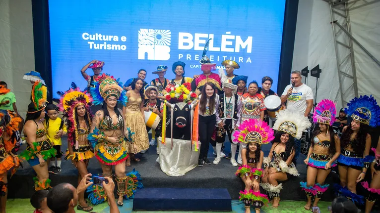 Bois também participaram da festa