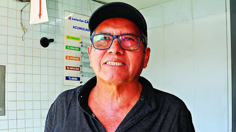 Apostador Rangel Mário, 60 anos, quer ganhar pra se livrar das dívidas