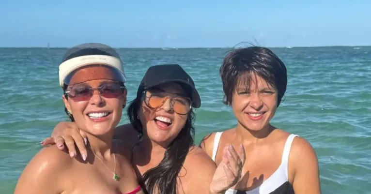 Maraisa, Maiara e a mãe Almira