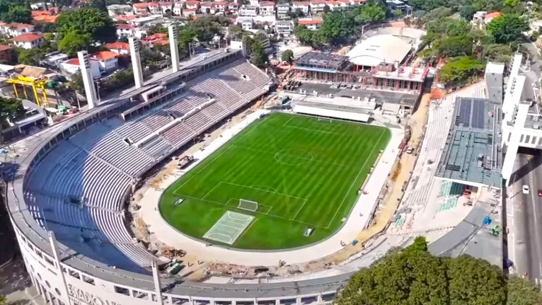 Pacaembu passou por mais de três anos de obras