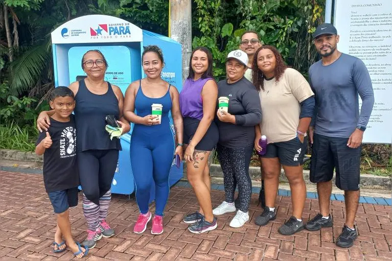 Júlio Méier, gerente do Parque do Utinga destacou a parceria com a Cosanpa como fundamental para melhorar a experiência de quem frequenta a área