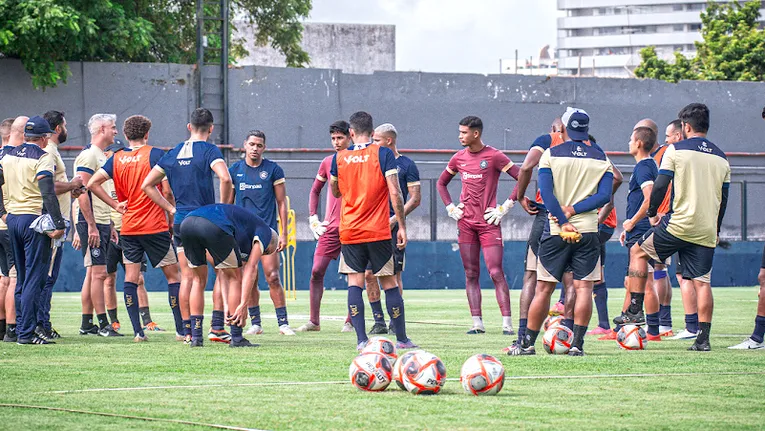 Azulinos entram na última semana de treinos antes do início do Campeonato Paraense