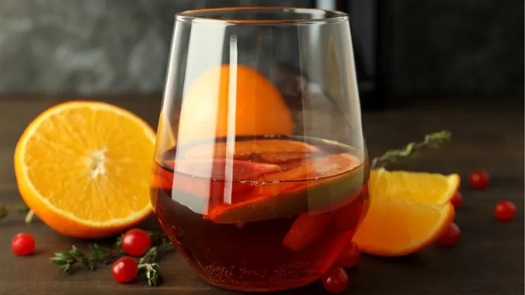 Sangria sem álcool.