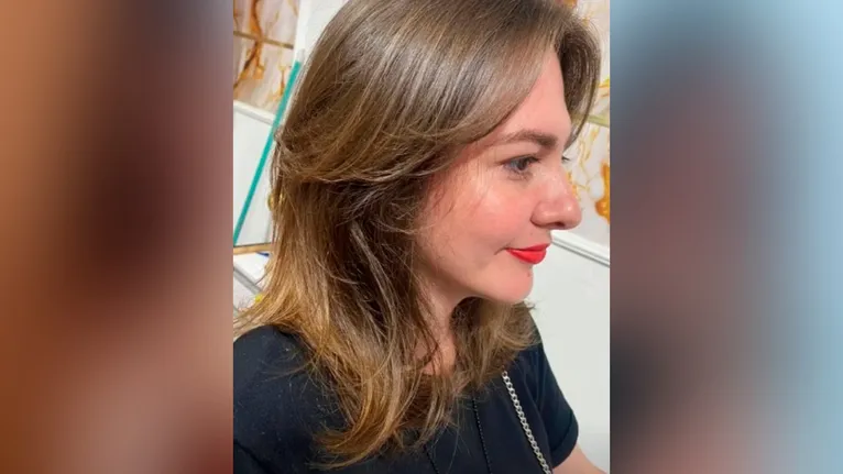 Andressa Caroli Orcajo resolveu mudar o visual para não ser mais confundida