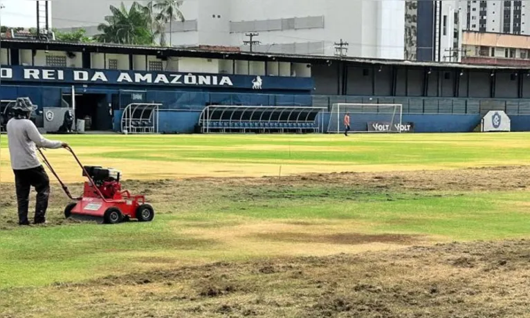 Baenão tem recebido reparos para retorno do time que está em Barcarena